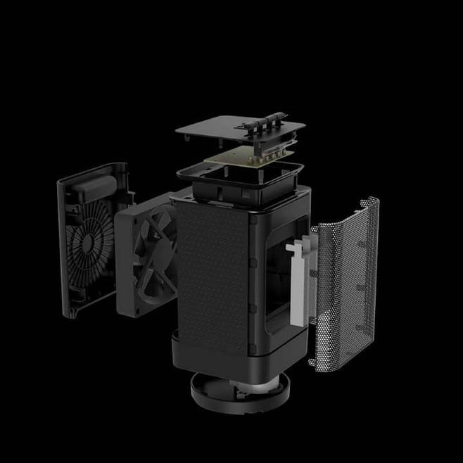 迷你暖风机电扇-桌面暖风机电扇机电厂家-万至达机电