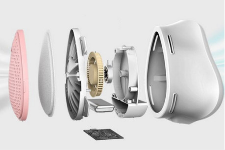 PM2.5智能口罩公用风机_电动电子防霾口罩送风机电定制-万至达机电