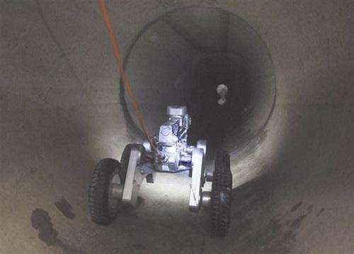 管道机械人车用甚么机电_管道检测机械人公用机电-万至达机电