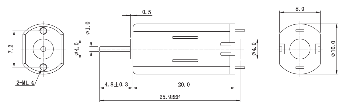 有刷机电_电动玩具机电_修眉器机电_有刷直流机电-万至达机电