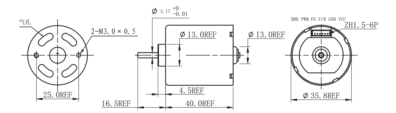 OT-3640无刷机电|雨刮器机电|车窗机电|电开东西机电|无刷机电厂家-万至达机电