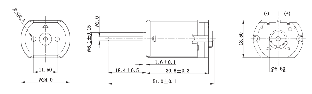 直流有刷机电_汽车空调风门机电_升窗器马达_天窗机电-万至达机电