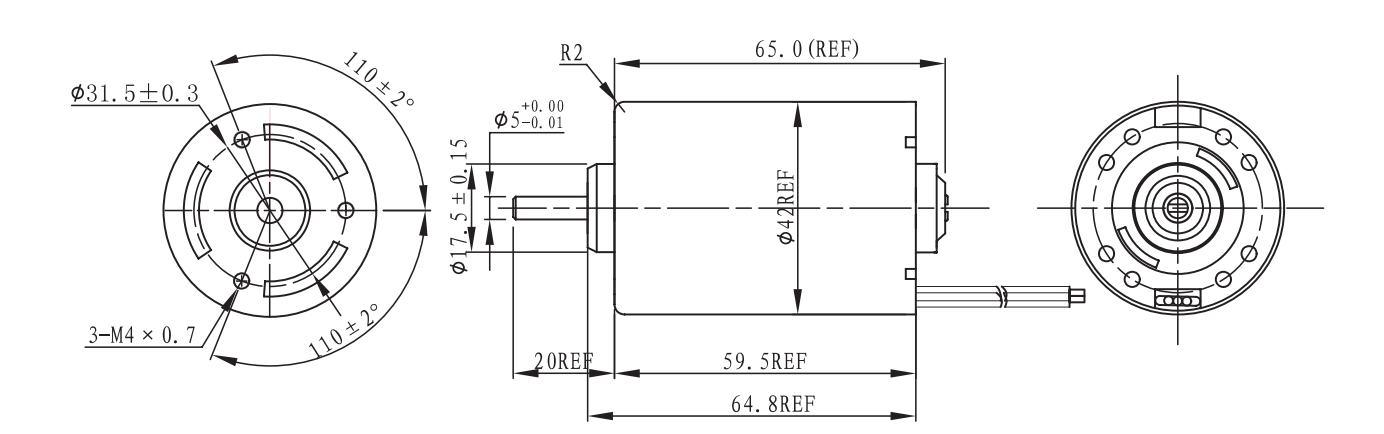 OT-EM4260无刷机电|家用电器机电|电开东西机电|打气泵机电|水泵机电-万至达机电