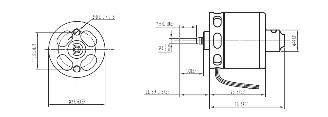 OT-EM2428无刷机电|水泵机电|无人机机电|无刷直流机电-万至达机电