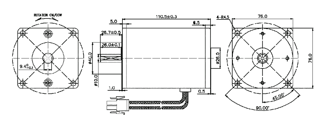 OT-RK-5340PH-6717-136.5有刷机电_缝纫机机电_水泵机电_充气泵机电-万至达机电