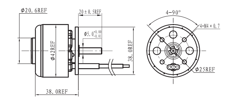 OT-EM4238无刷机电|打针泵机电|跑步机机电|直流无刷机电-万至达机电
