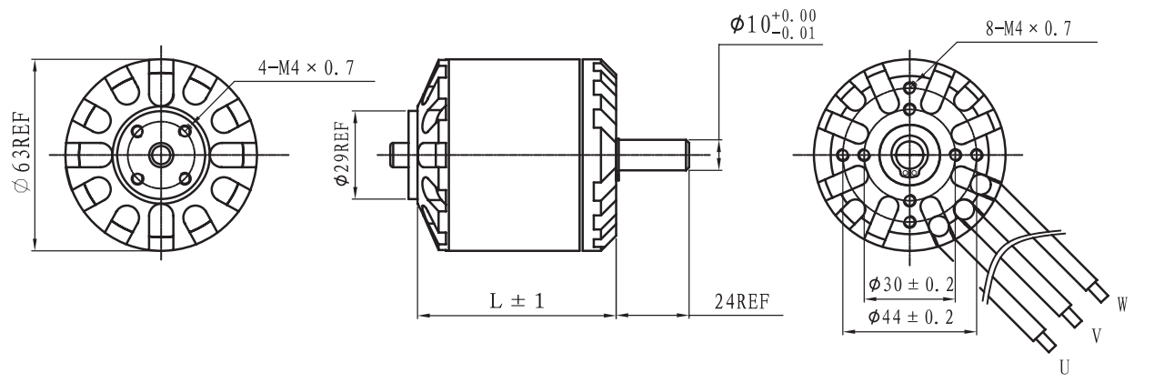 OT-EM6364无刷机电|输液泵机电|打针泵机电|无刷直流机电-万至达机电