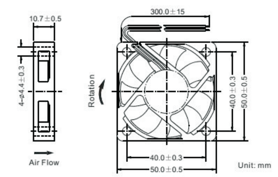 OT-EF5010无刷机电|电扇机电|散热电扇|无刷直流机电-万至达机电