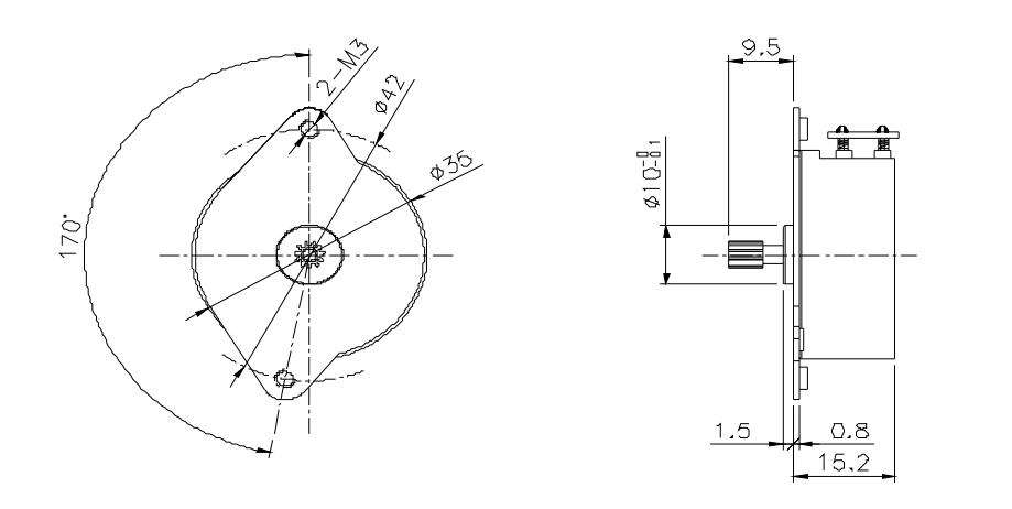 OT-SM35P-250步进机电|微型打印机机电|打针泵机电|血压计机电-万至达机电