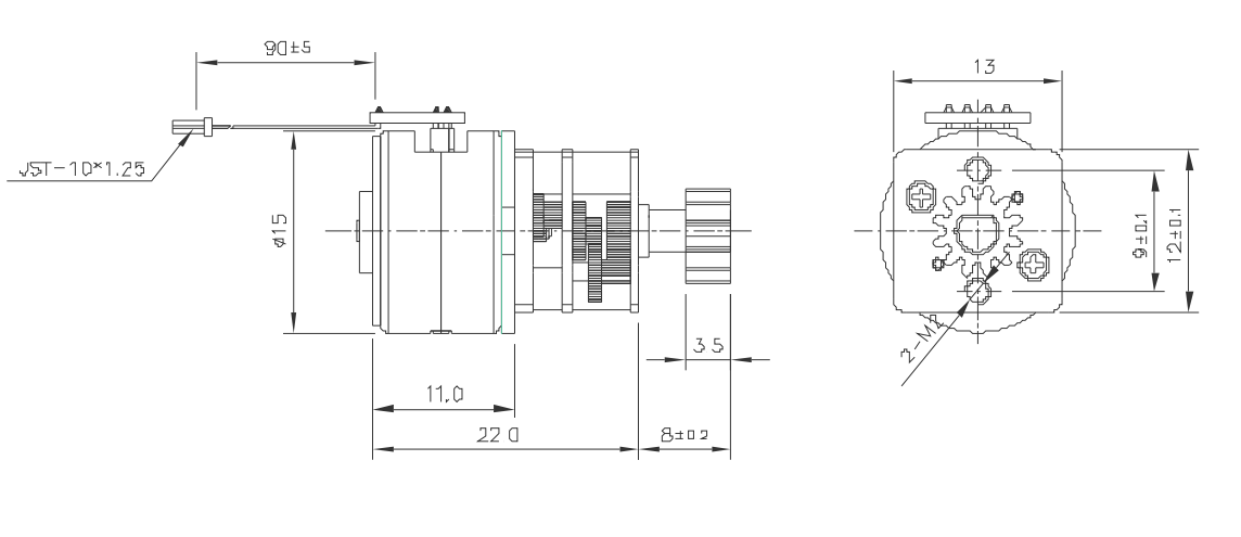 OT-GSM15-478步进机电|光驱机电|POS机机电|激光装备机电|加速箱-万至达机电
