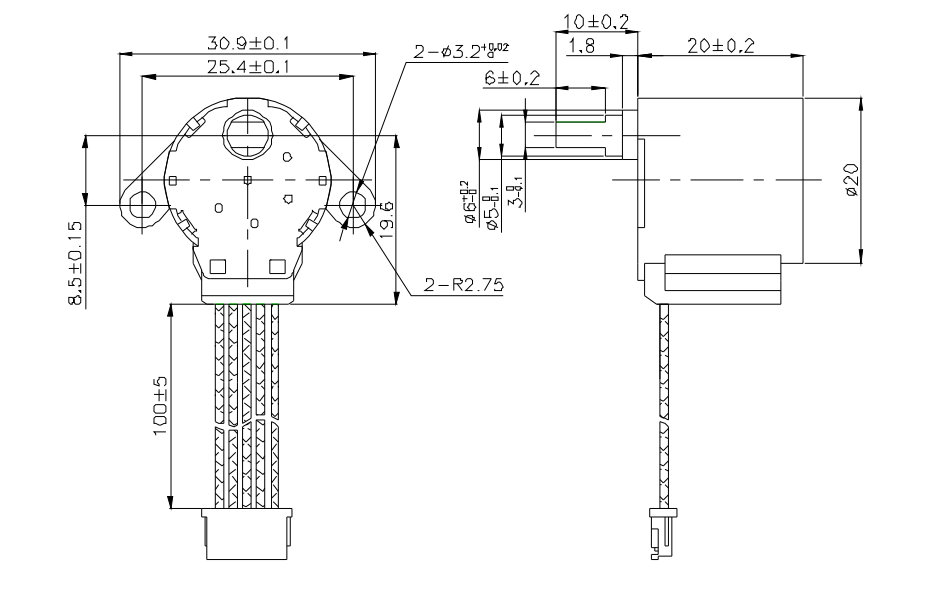 OT-GSM20-279步进机电|步进马达|医疗装备机电|微型机电-万至达机电