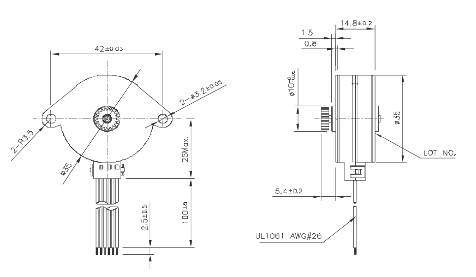 OT-SM35P-363步进机电|微型打印机机电|照片打印机机电|微型马达-万至达机电