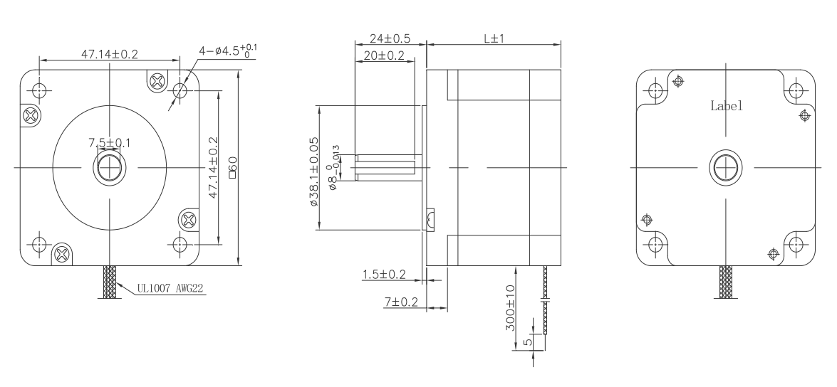 OT-60HSXX-001步进机电|步进机电厂家|步进机电驱动器|直线步进机电-万至达机电