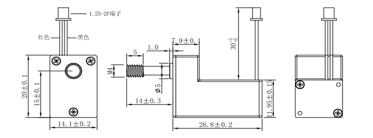 OT-12F微型加速机_门锁机电