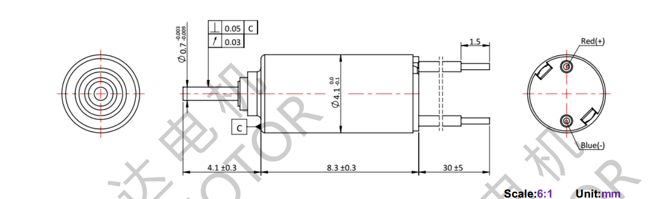 OT-CM0408空心杯机电-万至达机电