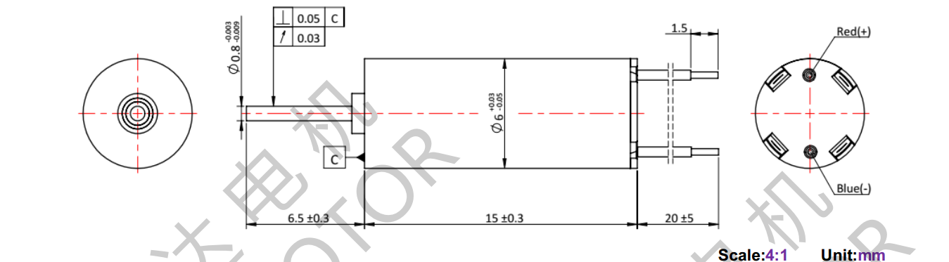 OT-CM0615空心杯机电-万至达机电