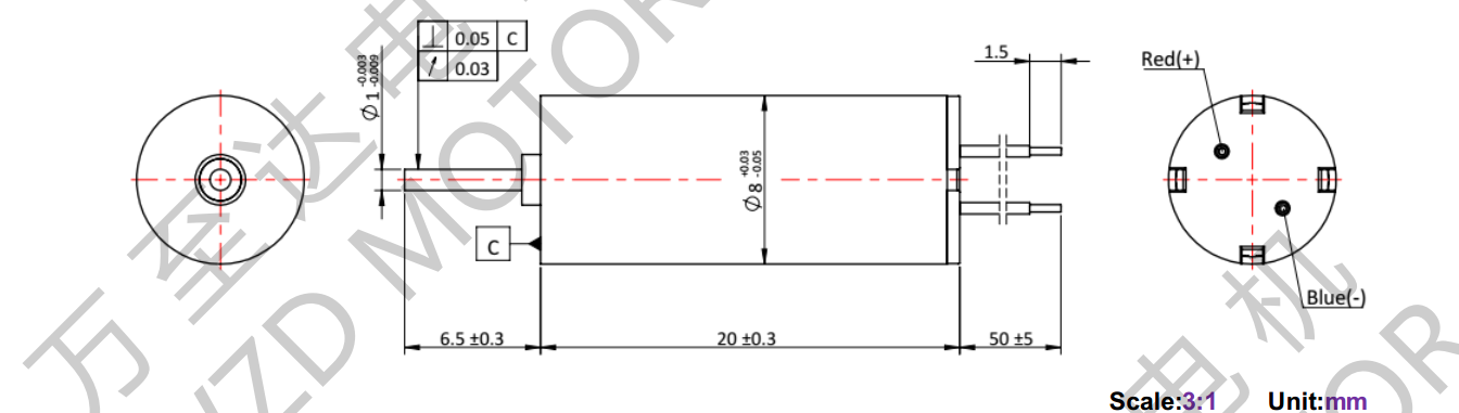 OT-CM0820空心杯机电-万至达机电