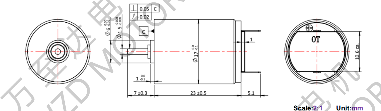 OT-CM1723空心杯机电-万至达机电