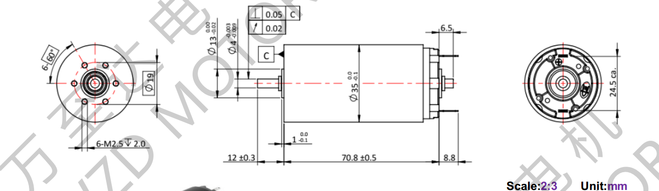 OT-CM3571空心杯机电-万至达机电