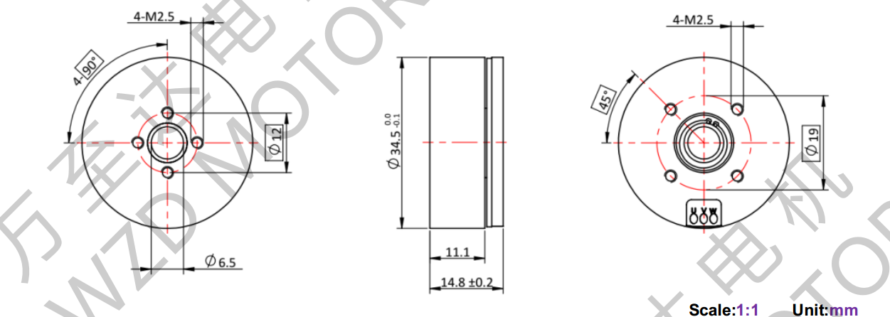 OT-EM3514BLDC无刷机电-万至达机电