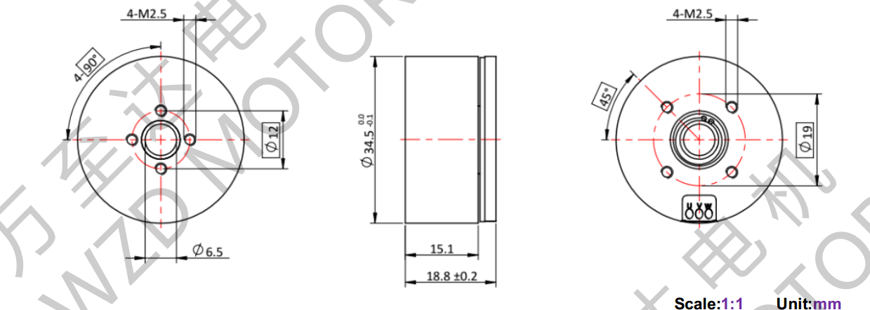 OT-EM3518BLDC无刷机电-万至达机电