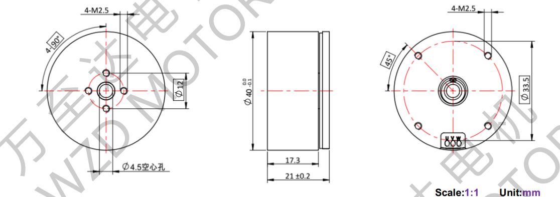 OT-EM4021BLDC无刷机电-万至达机电