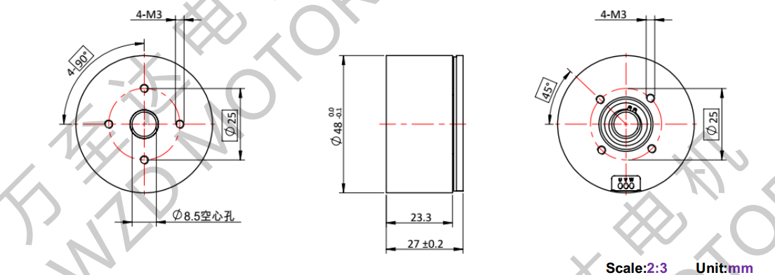 OT-EM4827BLDC无刷机电-万至达机电
