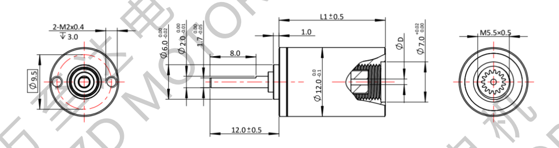 OT-12GP行星齿轮箱-齿轮箱-万至达机电