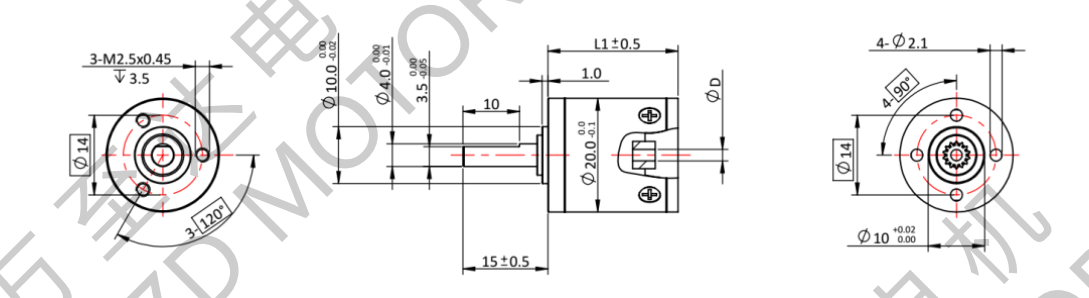 OT-20GP行星齿轮箱-齿轮箱-万至达机电