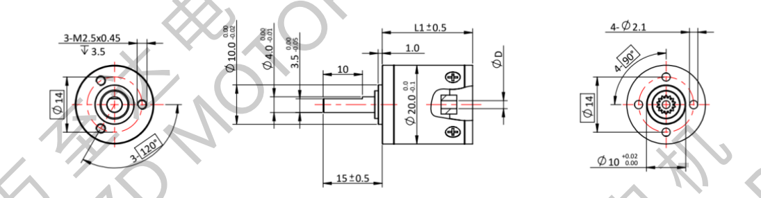 OT-20LGP行星齿轮箱-齿轮箱-万至达机电